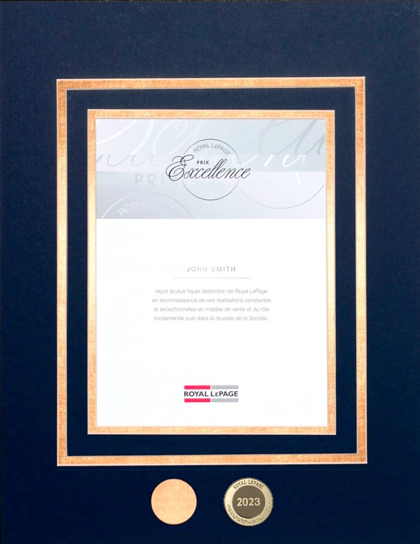 Mise � jour - Prix Excellence MC de Royal LePage MD